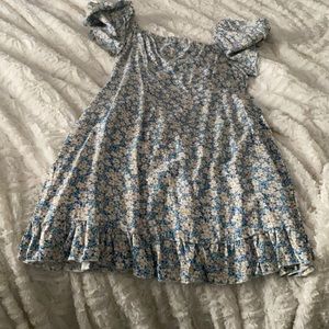 Blue flower dress